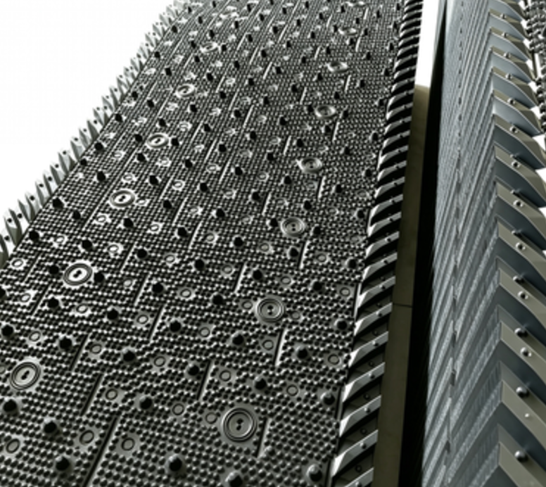 CF915-MA Universal Replacement Cooling Tower Fill - Cost-Effective Glue-Free Infill for Commercial HVAC & Small-Scale Industrial Cooling