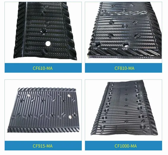 CF Series Cross-Fluted Cooling Tower Fill - MA Mechanical Assembly Glue-Free Film Packing (Available in 610mm / 810mm Heights)