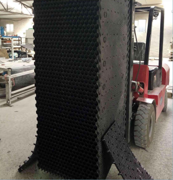  CF800 Series Crossflow Cooling Tower Fill - 16mm & 20mm Precision Flute Spacing Film Packing for Targeted Thermal Performance