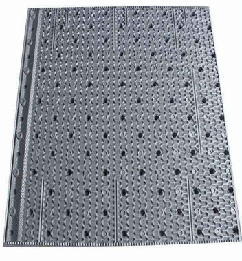 CF950-SW High-Efficiency S-Wave Cooling Tower Fill - 950mm Specialized Crossflow Film Packing for Maximum Thermal Exchange