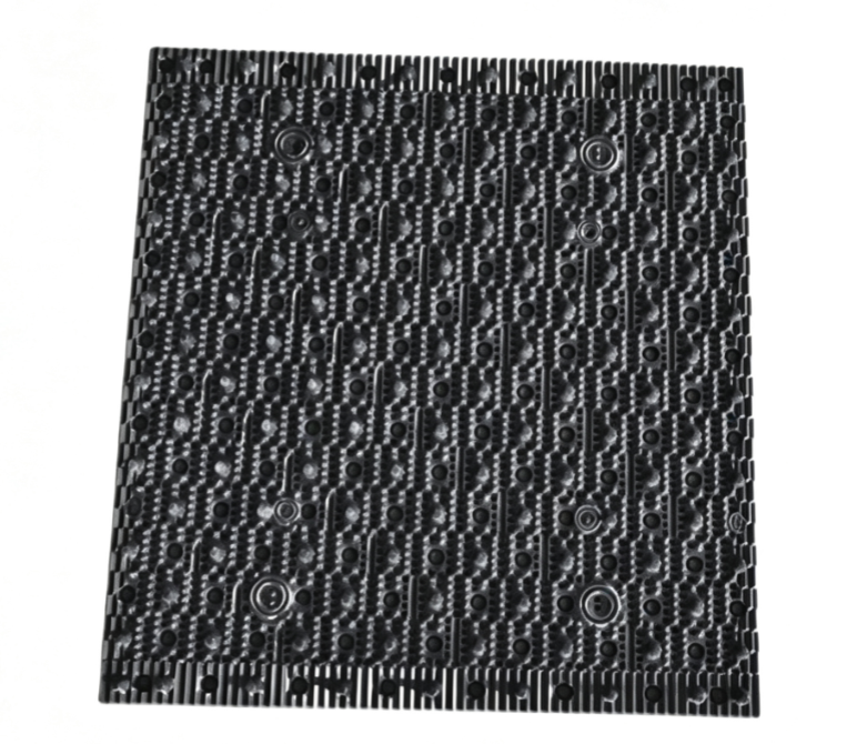 CF950-SW High-Efficiency S-Wave Cooling Tower Fill - 950mm Specialized Crossflow Film Packing for Maximum Thermal Exchange