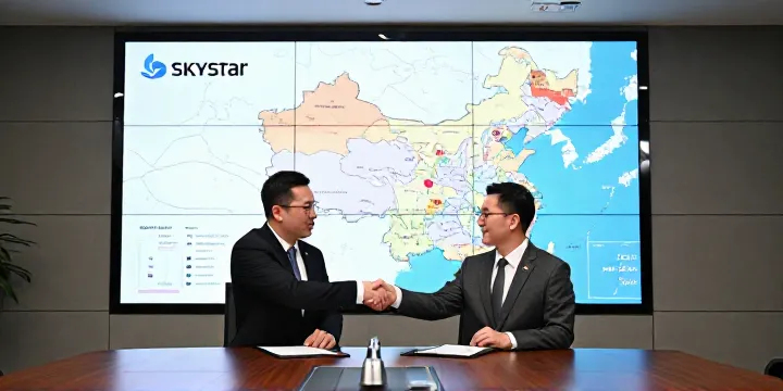 Skystar Signs First Batch of Regional Distributors, Covering Major Cities in East and South China background