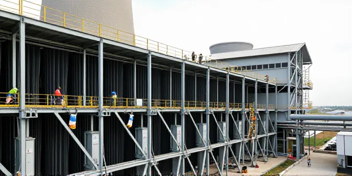 Skystar Unveils High-Temperature Resistant PVC Fills for Power Industry background
